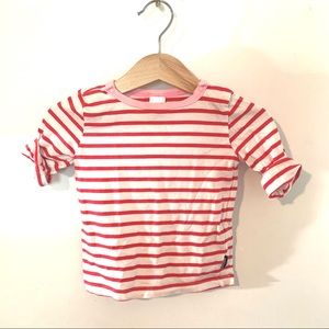 Bonds stretchies striped shirt
